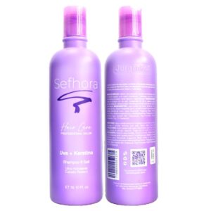 Shampoo Matizador Sefhora De Uva Y Keratina