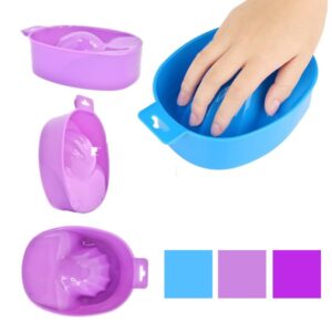 Bowl Plastico Para Manicure En Colores Surtidos