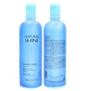 Shampoo Natural Shine De Linaza  Para Cabello Seco 500Ml